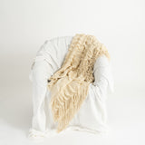 Manta Ondas Beige