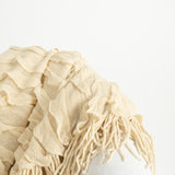 Manta Ondas Beige