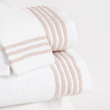 Toalla Preo Blanco/ Rosa