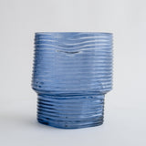 Jarrón Anamorfo Azul