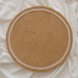 Individual 38cm Circular Natural