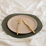 Plato Bambú Beige