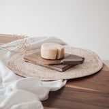 Tabla de Queso con Cuchillo Plateado